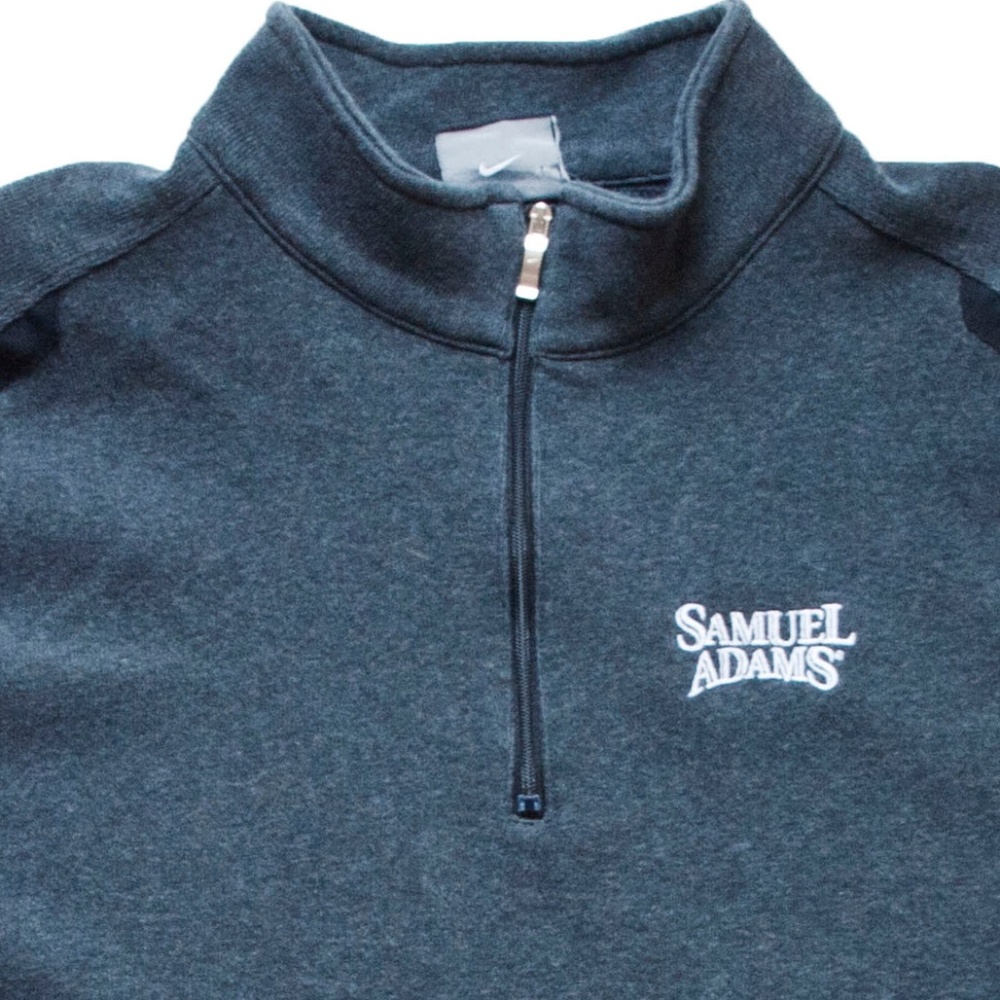 Samuel Adams Nike Quarter Zip Pullover Sweater